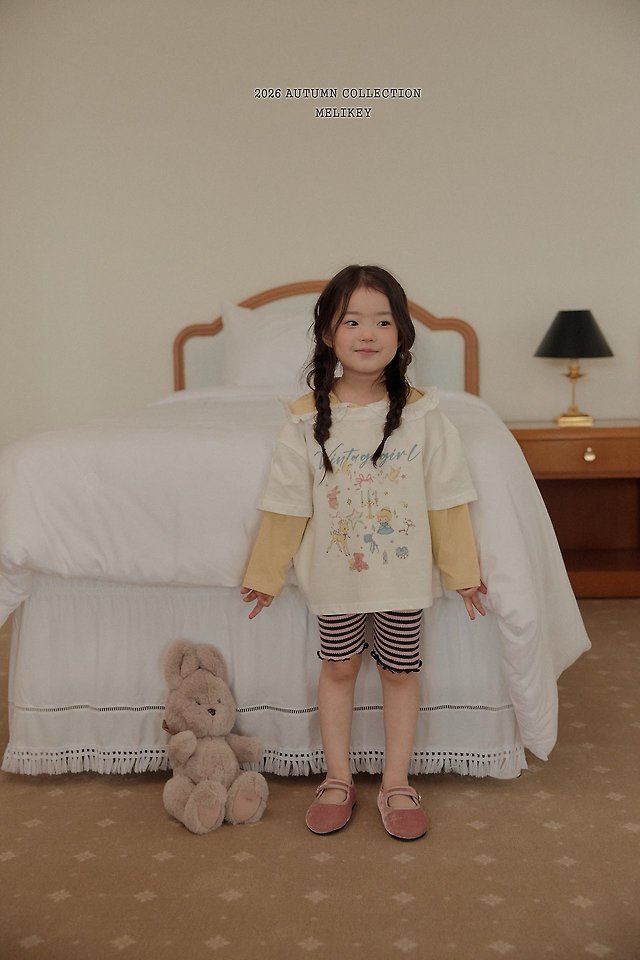 Melikey - Korean Children Fashion - #kidsshorts - Variety Tee - 10