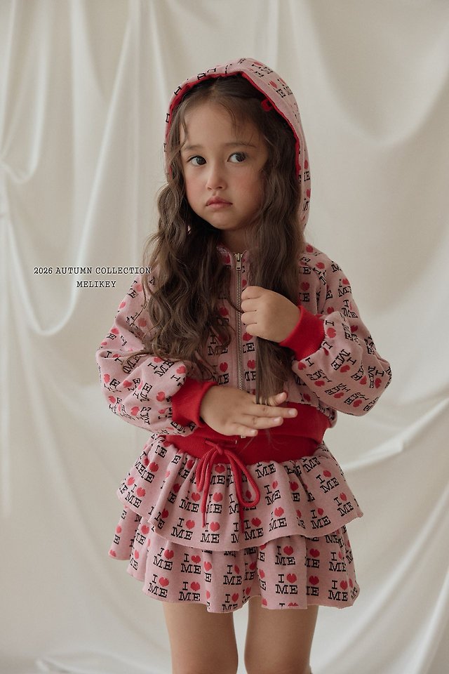 Melikey - Korean Children Fashion - #kidsshorts - Tiered Love Me Skirt - 10
