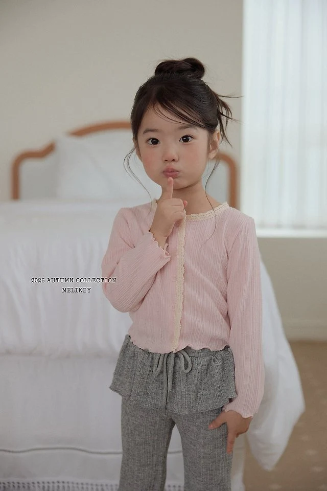 Melikey - Korean Children Fashion - #fashionkids - Natural Lace Cardigan - 4