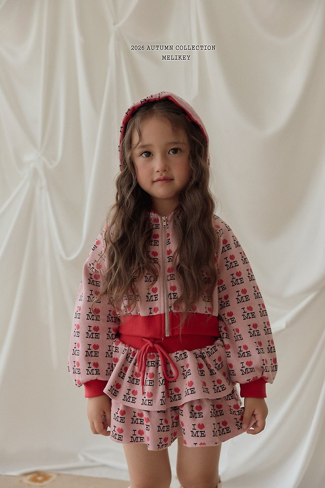 Melikey - Korean Children Fashion - #kidsstore - Tiered Love Me Skirt - 11