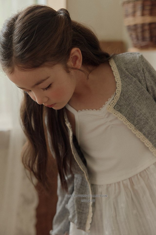 Melikey - Korean Children Fashion - #kidsstore - Ballet Frill Sleeveless One-piece - 3