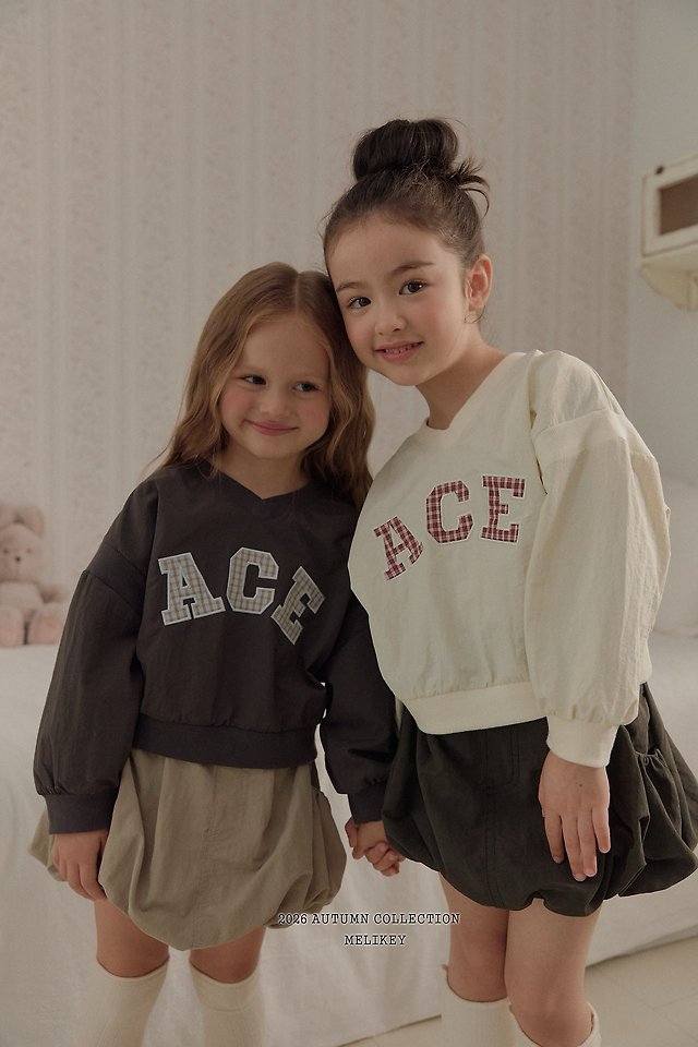 Melikey - Korean Children Fashion - #kidzfashiontrend - ACE Sweatshirt - 3