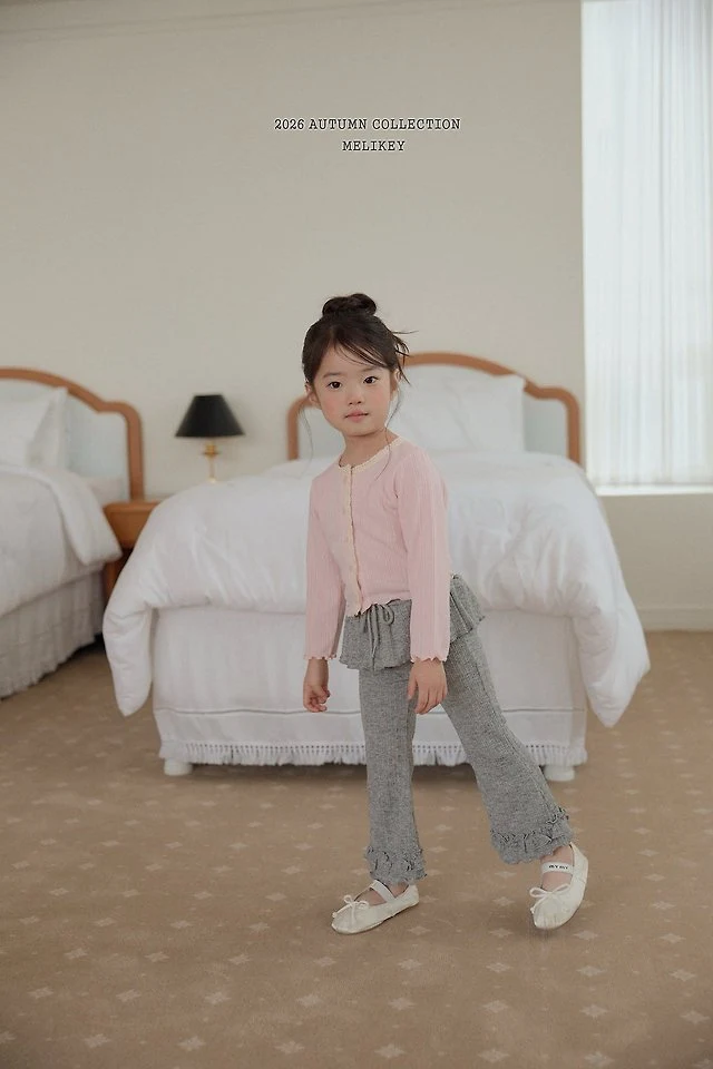 Melikey - Korean Children Fashion - #kidzfashiontrend - Natural Lace Cardigan - 6
