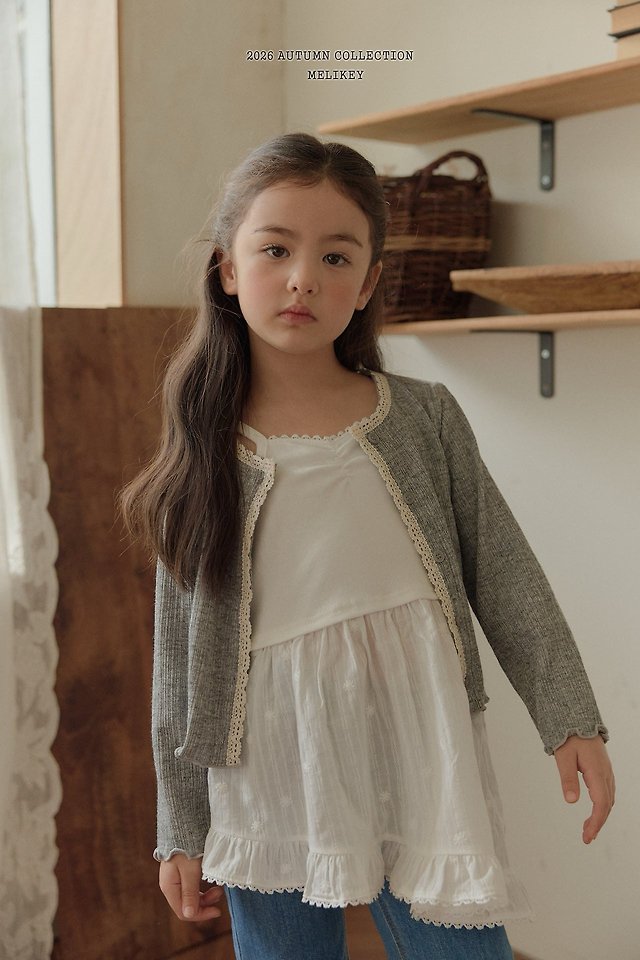 Melikey - Korean Children Fashion - #kidsstore - Ballet Frill Sleeveless One-piece - 4