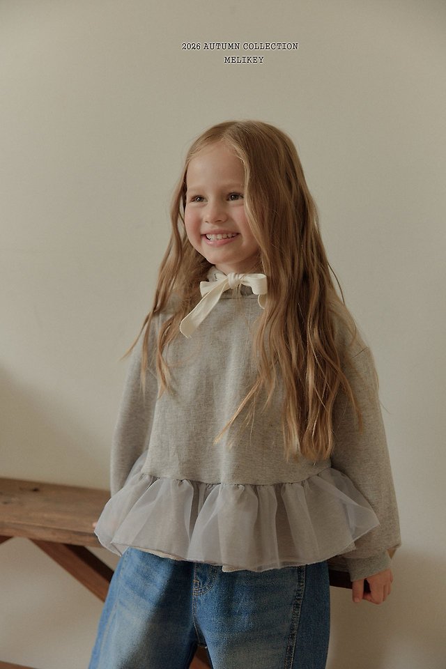 Melikey - Korean Children Fashion - #littlefashionista - Chacha Frill Hooded Tee - 9