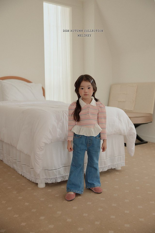 Melikey - Korean Children Fashion - #littlefashionista - Pocket Bootcut Pants - 7