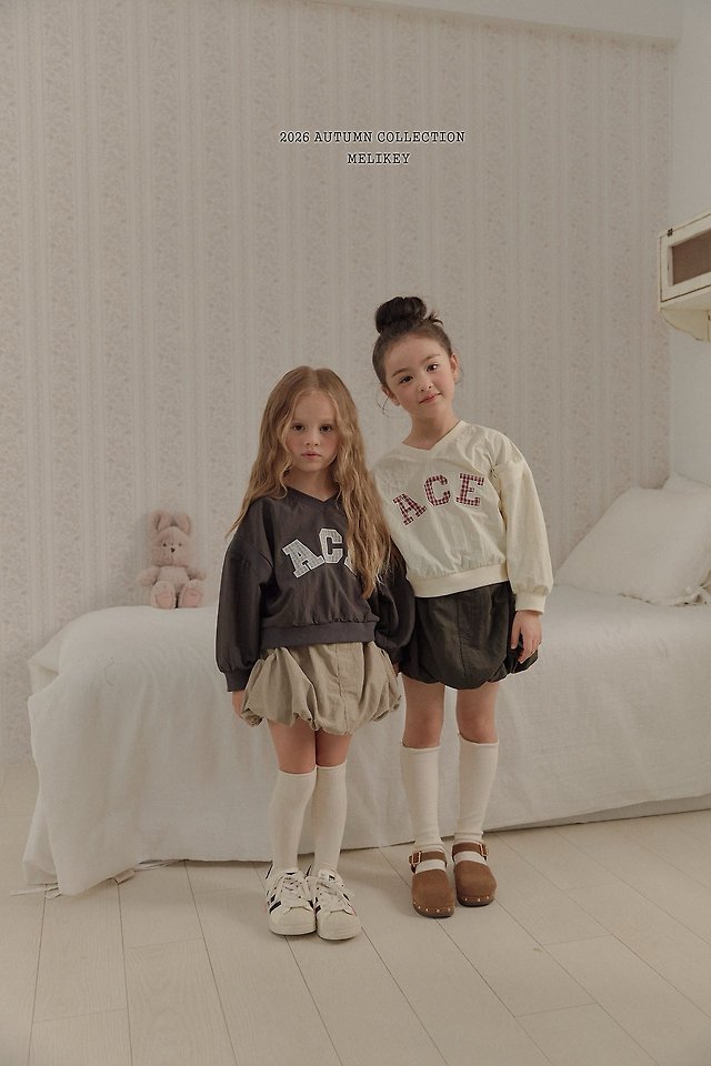 Melikey - Korean Children Fashion - #littlefashionista - ACE Sweatshirt - 5