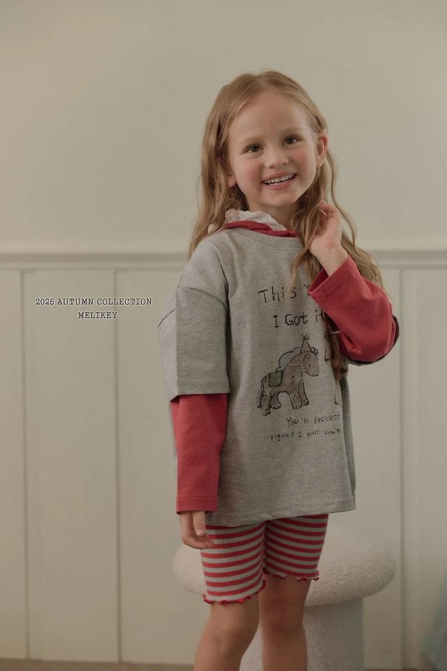 Melikey - Korean Children Fashion - #littlefashionista - Sona Hooded Tee - 11