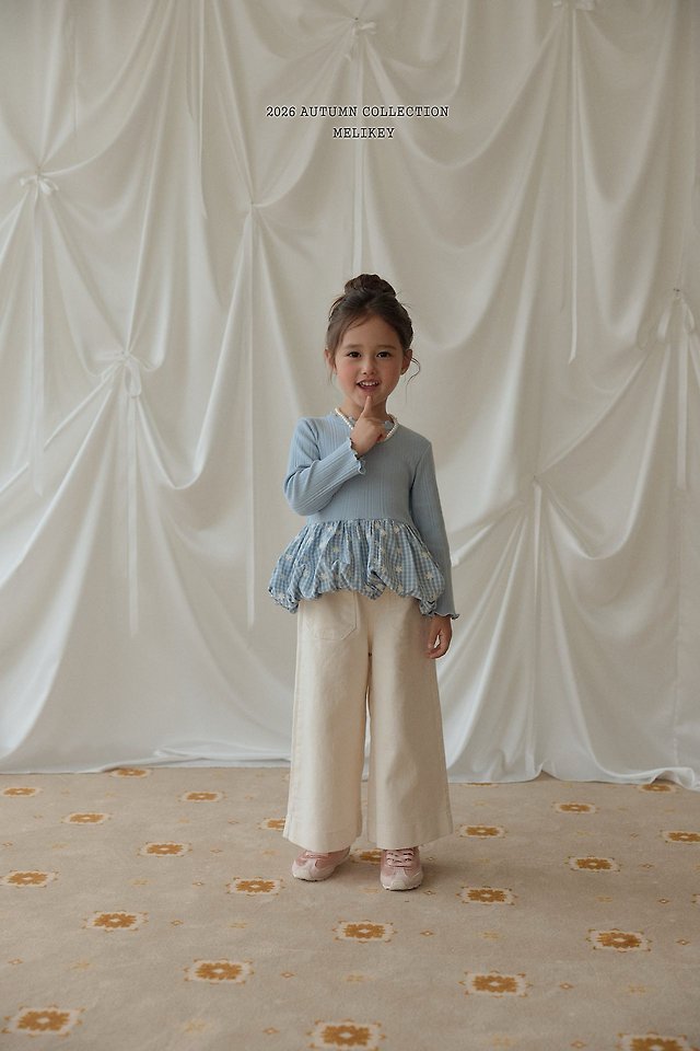 Melikey - Korean Children Fashion - #magicofchildhood - Check Bang Bang Pumpkin Tee - 7