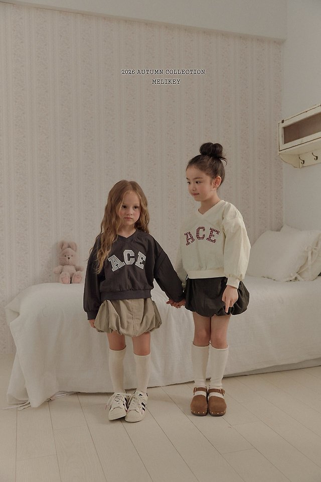 Melikey - Korean Children Fashion - #magicofchildhood - ACE Sweatshirt - 6