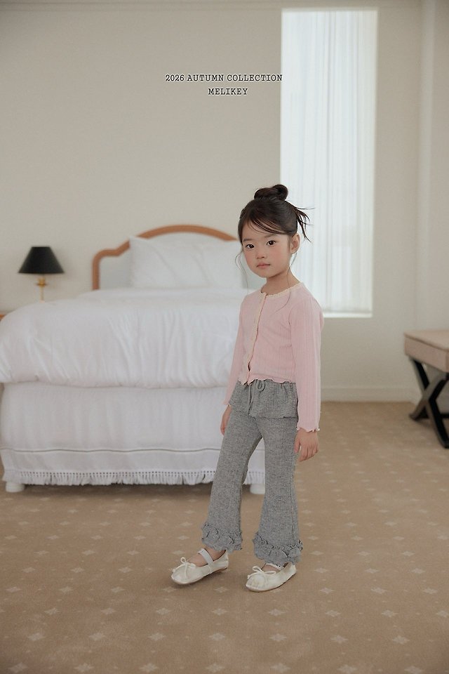 Melikey - Korean Children Fashion - #littlefashionista - Best Frill Bootcut Pants - 4