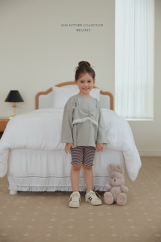 Melikey - Korean Children Fashion - #minifashionista - Color Leggings - 12