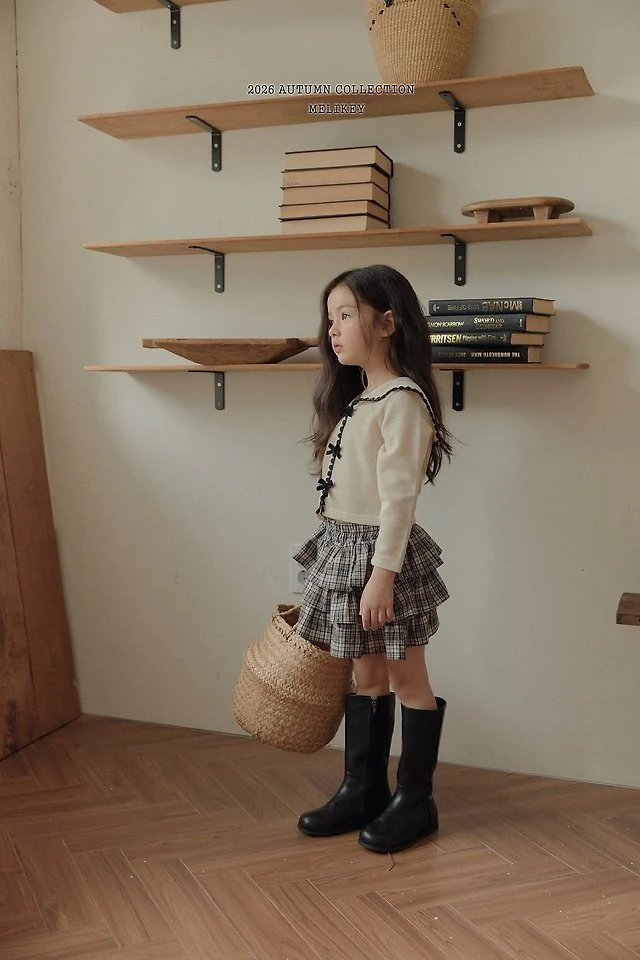 Melikey - Korean Children Fashion - #minifashionista - Melo Sailor Collar Tee - 10