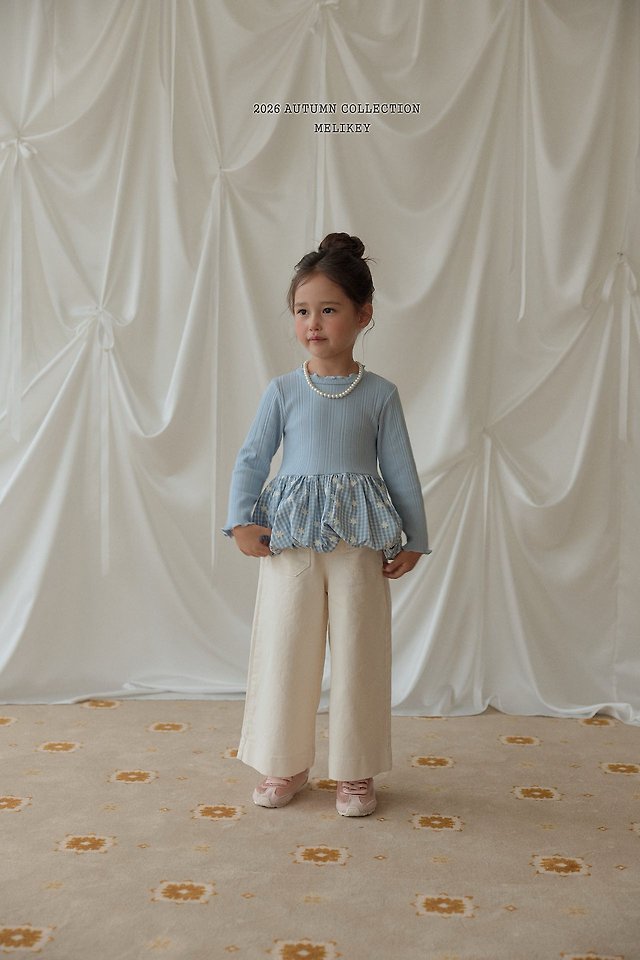 Melikey - Korean Children Fashion - #minifashionista - Check Bang Bang Pumpkin Tee - 8