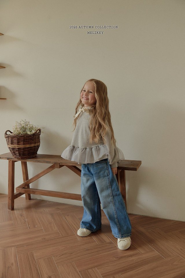 Melikey - Korean Children Fashion - #minifashionista - Chacha Frill Hooded Tee - 11