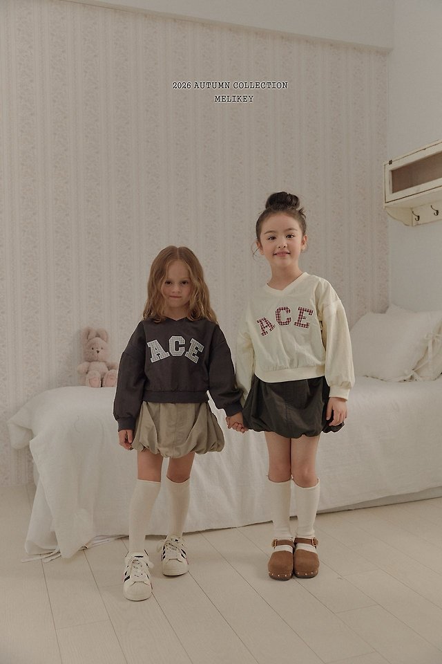 Melikey - Korean Children Fashion - #minifashionista - ACE Sweatshirt - 7
