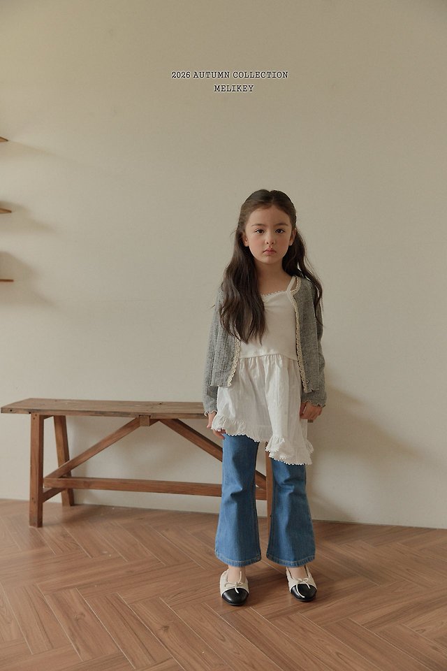 Melikey - Korean Children Fashion - #minifashionista - Ballet Frill Sleeveless One-piece - 8