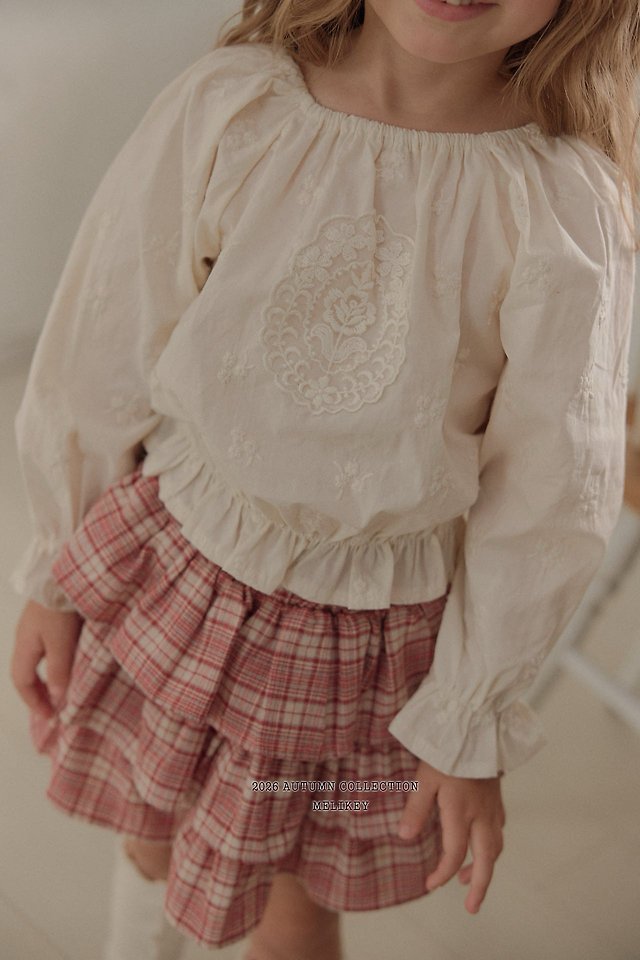 Melikey - Korean Children Fashion - #prettylittlegirls - Hazel Blouse - 9