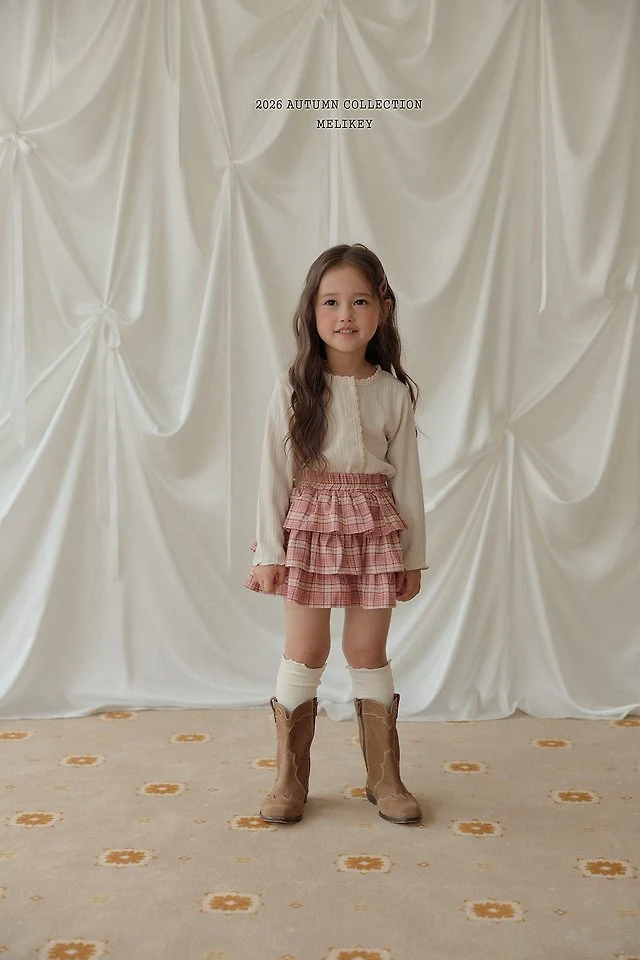 Melikey - Korean Children Fashion - #prettylittlegirls - Alia Frill Shorts - 7