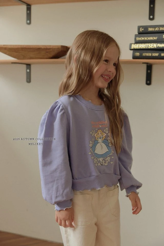 Melikey - Korean Children Fashion - #stylishchildhood - Alice Puff Sweatshirt - 3