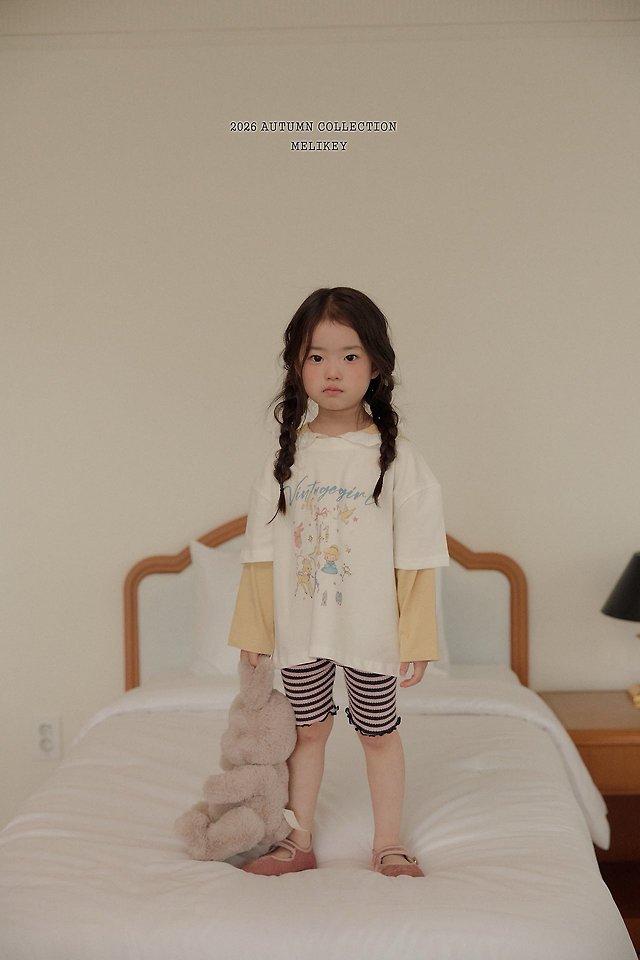 Melikey - Korean Children Fashion - #toddlerclothing - Variety Tee - 4