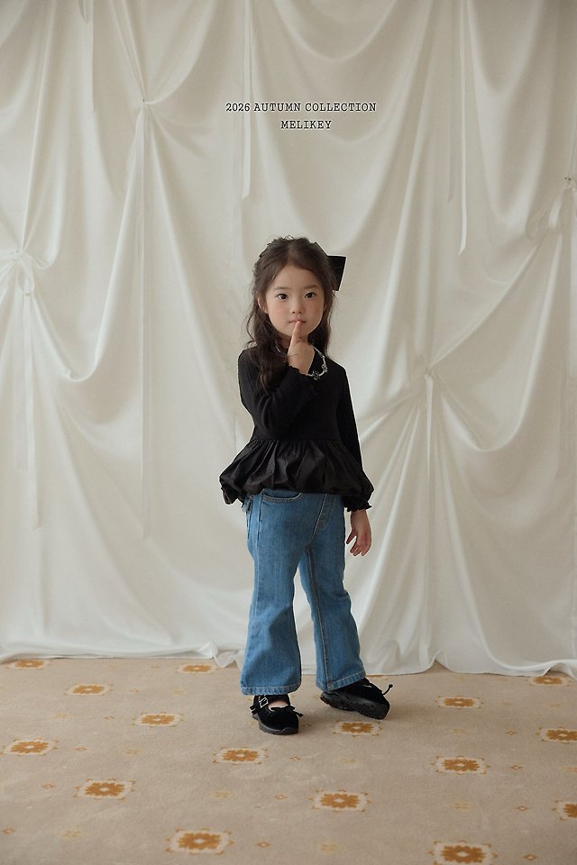 Melikey - Korean Children Fashion - #todddlerfashion - Pocket Bootcut Pants - 11