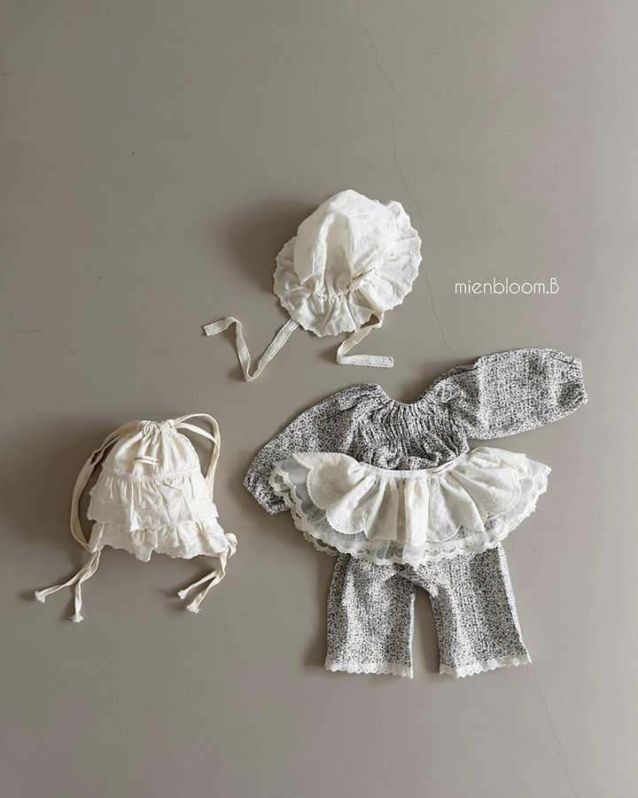 Mienbloom B - Korean Baby Fashion - #babyboutique - Bebe Honey Lace Bag - 12