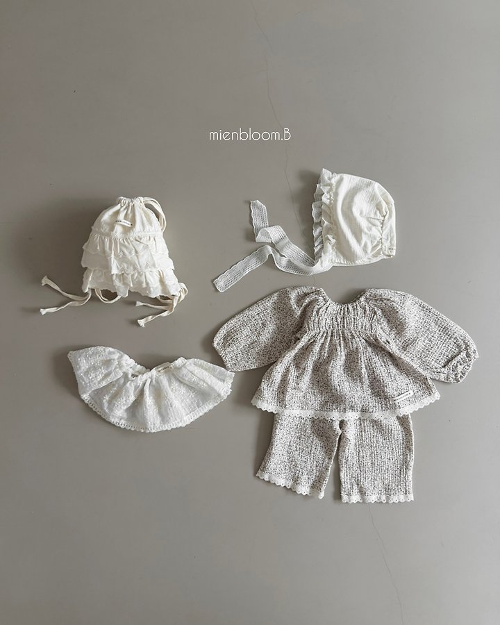 Mienbloom B - Korean Baby Fashion - #babyboutique - Bebe Candy Bonnet - 11