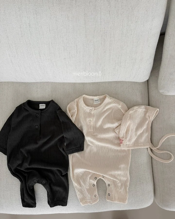 Mienbloom B - Korean Baby Fashion - #babyboutiqueclothing - Bebe Cable Knit Suit