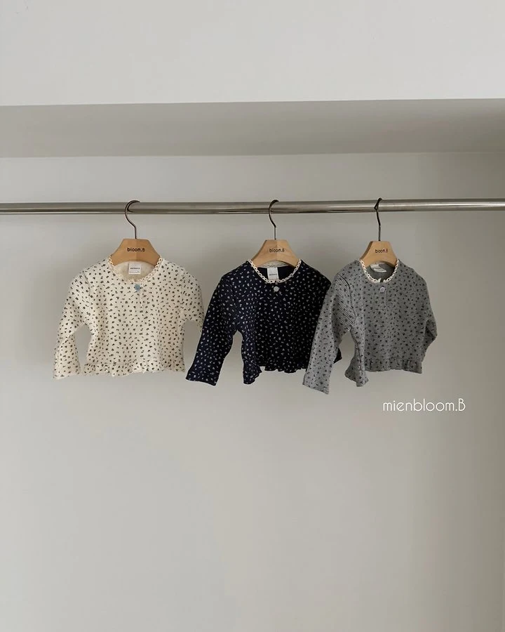 Mienbloom B - Korean Baby Fashion - #babyclothing - Bebe Baby's Breath Tee