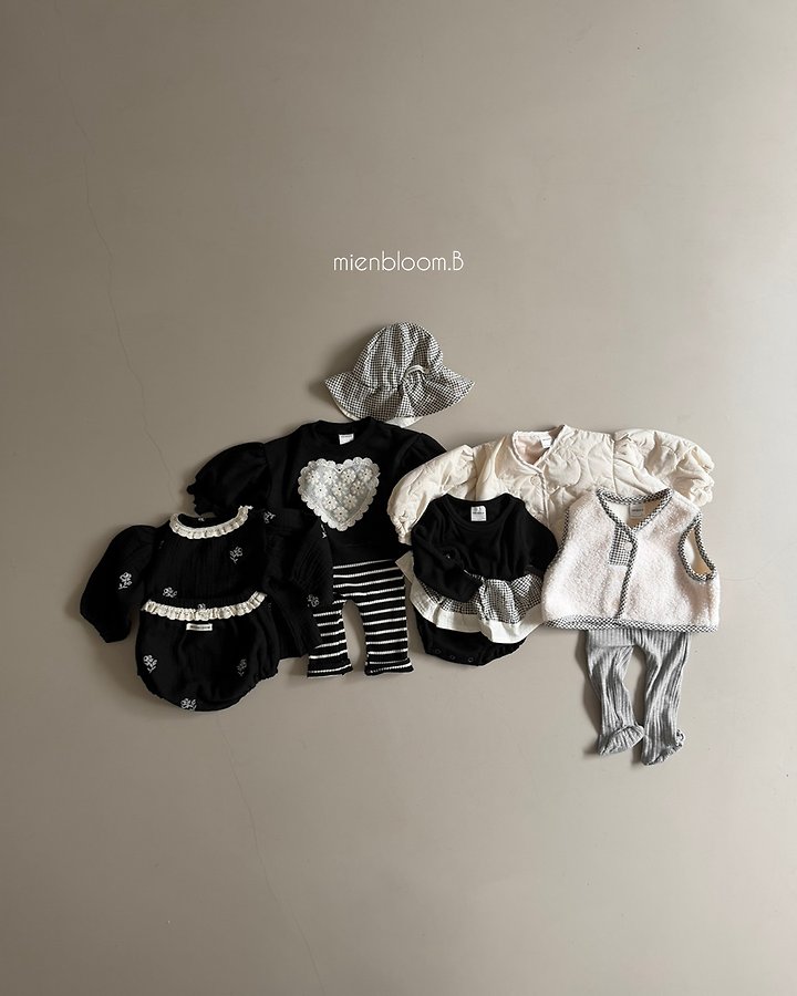 Mienbloom B - Korean Baby Fashion - #babyfashion - Bebe Rose Embroidered Bloomers - 12