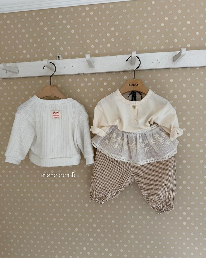 Mienbloom B - Korean Baby Fashion - #babyfever - Bebe O Knit Cardigan - 11
