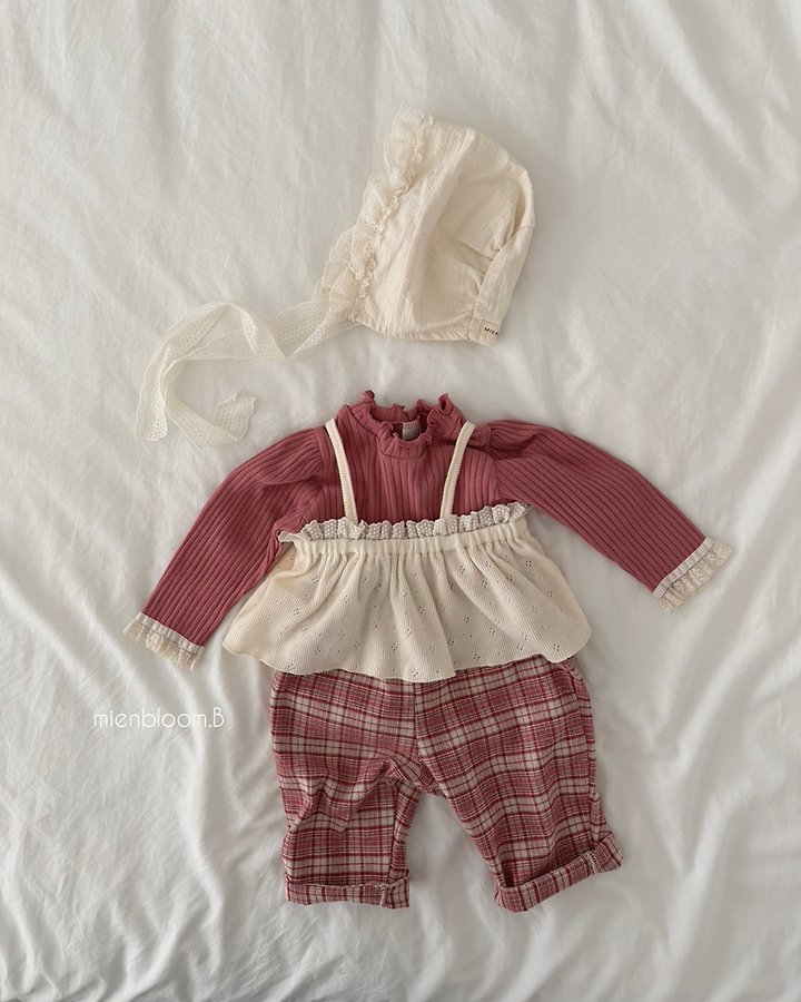 Mienbloom B - Korean Baby Fashion - #babyfever - Bebe Knit Bustier - 7