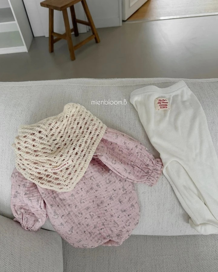 Mienbloom B - Korean Baby Fashion - #babyfever - Bebe Lumi Footed Leggings - 5