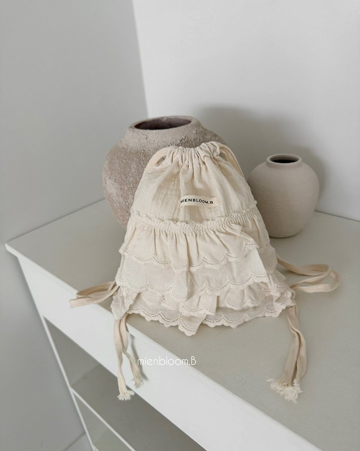 Mienbloom B - Korean Baby Fashion - #babygirlfashion - Bebe Honey Lace Bag - 2