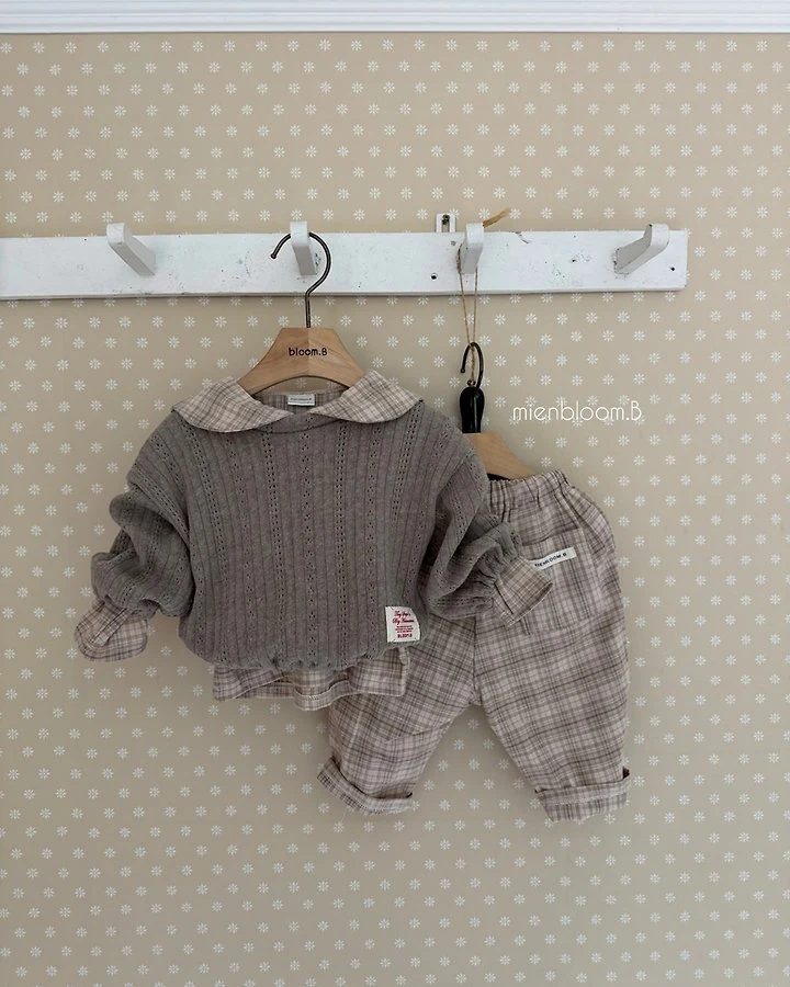 Mienbloom B - Korean Baby Fashion - #babylifestyle - Bebe Luna Knit Tee - 2
