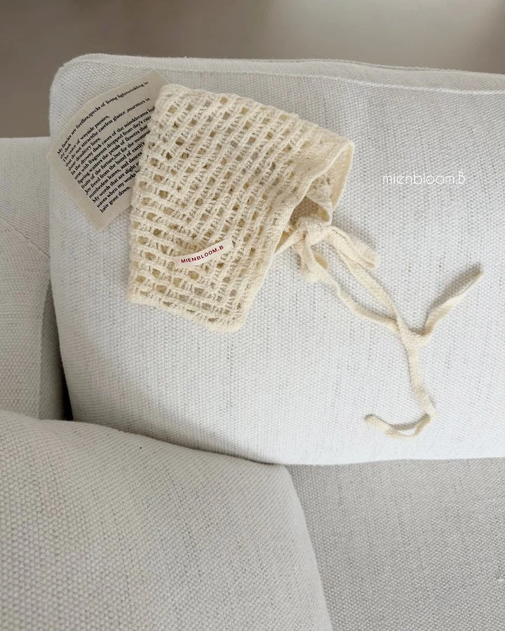 Mienbloom B - Korean Baby Fashion - #babylifestyle - Bebe Crochet Kerchief - 5