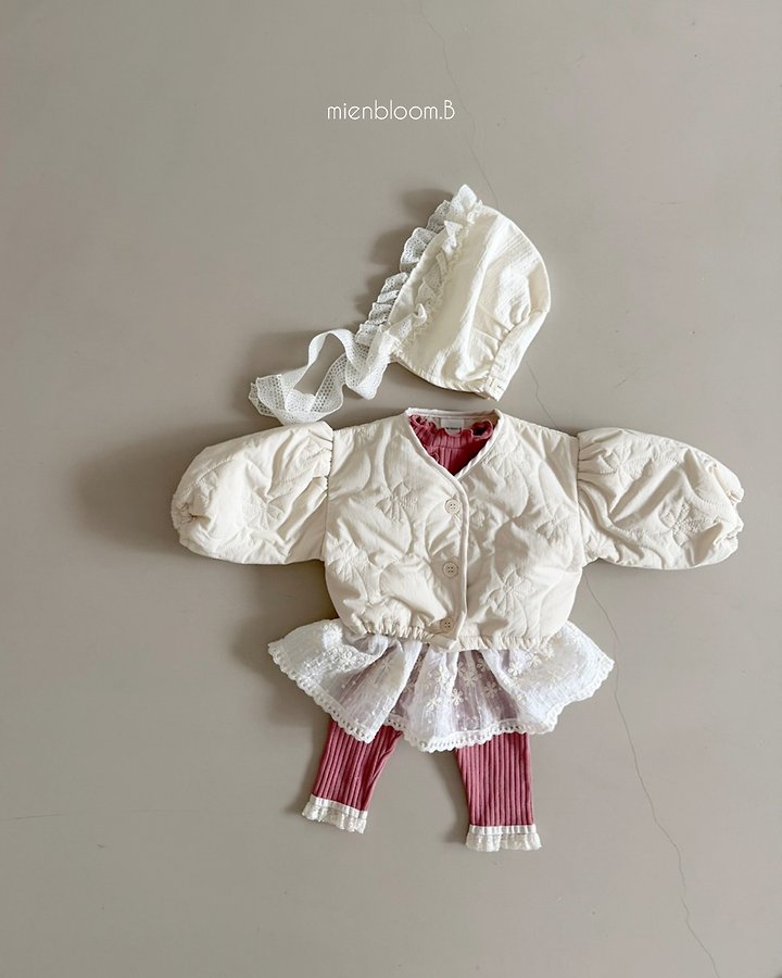 Mienbloom B - Korean Baby Fashion - #babygirlfashion - Bebe Tencel Lace Skirt - 4