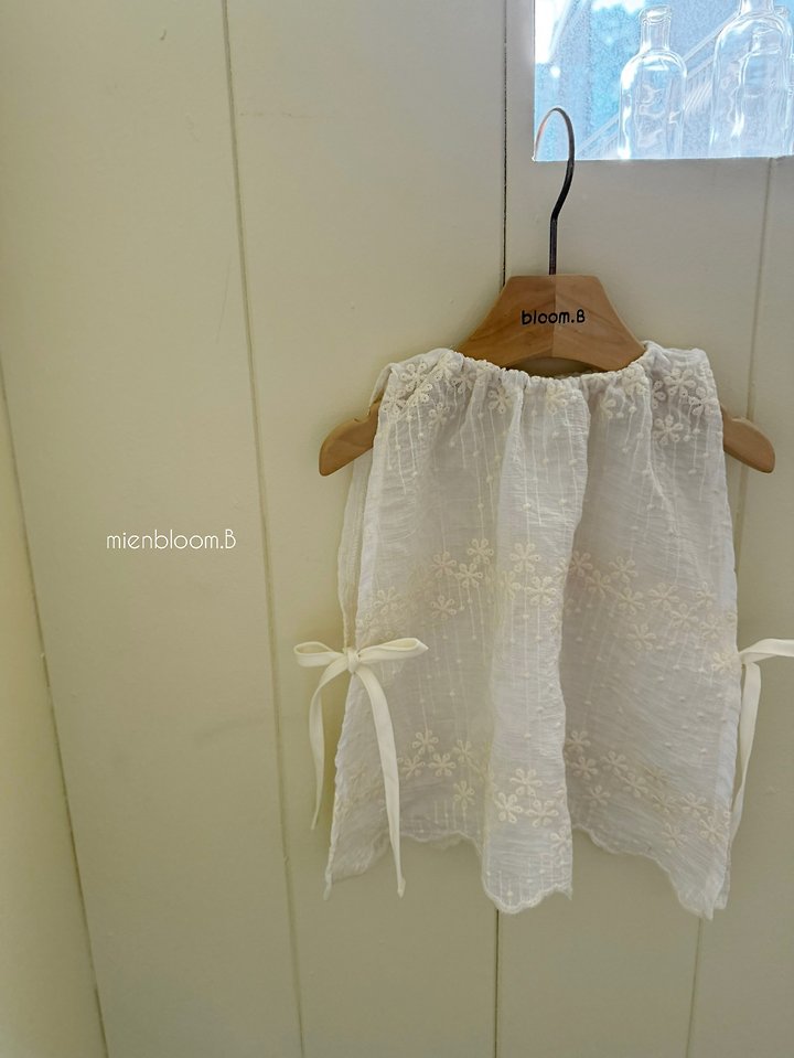 Mienbloom B - Korean Baby Fashion - #babylifestyle - Bebe Bell Flower One-piece - 2
