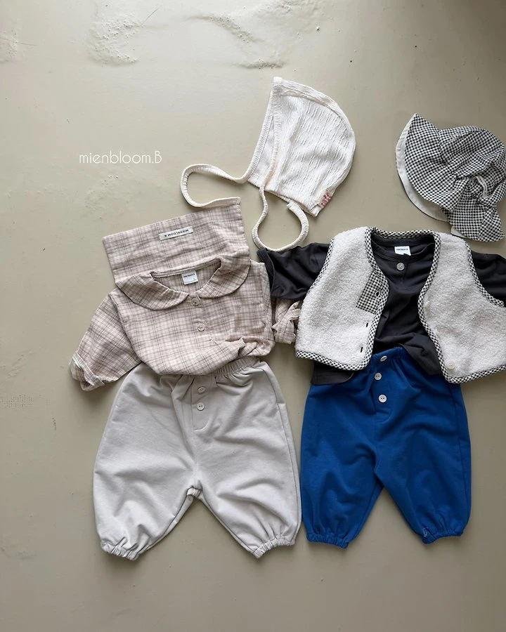 Mienbloom B - Korean Baby Fashion - #babyoninstagram - Bebe Soft Jogger Pants - 6