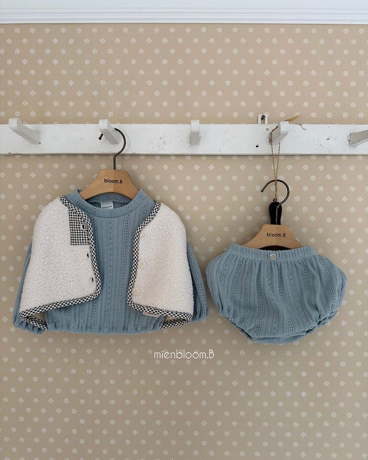 Mienbloom B - Korean Baby Fashion - #babylifestyle - Bebe Luna Knit Bloomers - 4