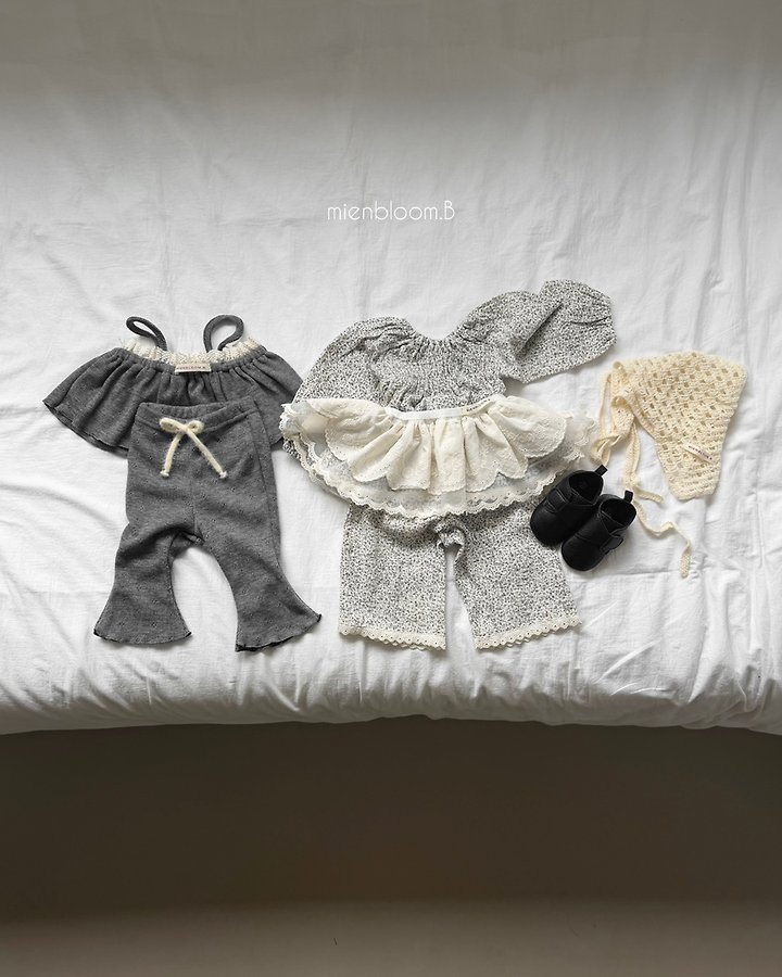 Mienbloom B - Korean Baby Fashion - #babyoninstagram - Bebe Watercolor Blouse - 11