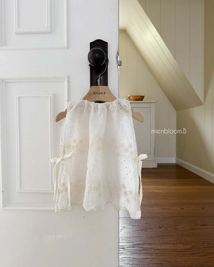 Mienbloom B - Korean Baby Fashion - #babyoninstagram - Bebe Bell Flower One-piece - 3