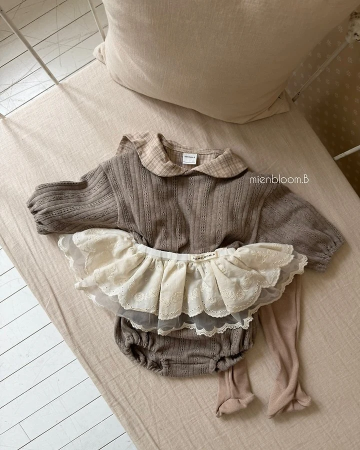 Mienbloom B - Korean Baby Fashion - #babyoninstagram - Bebe Lumi Footed Leggings - 8