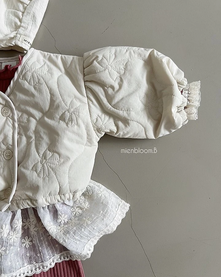 Mienbloom B - Korean Baby Fashion - #babyootd - Bebe Ribbon Embroidered Jacket - 11