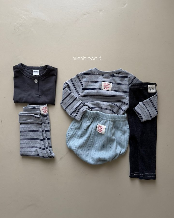 Mienbloom B - Korean Baby Fashion - #babyoutfit - Bebe Luna Knit Bloomers - 6