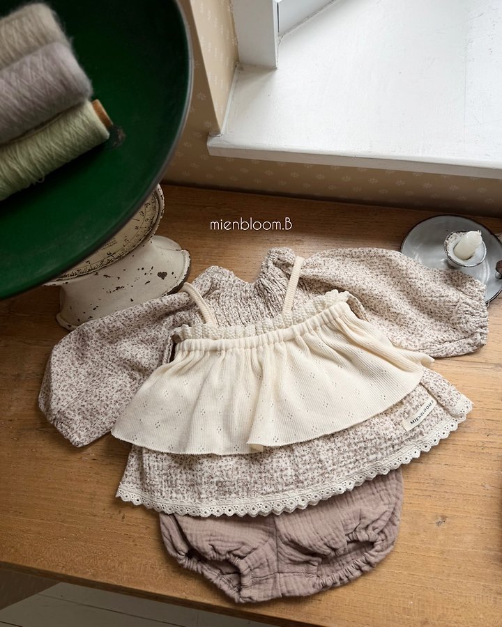 Mienbloom B - Korean Baby Fashion - #babyoutfit - Bebe Renee Bloomers - 6