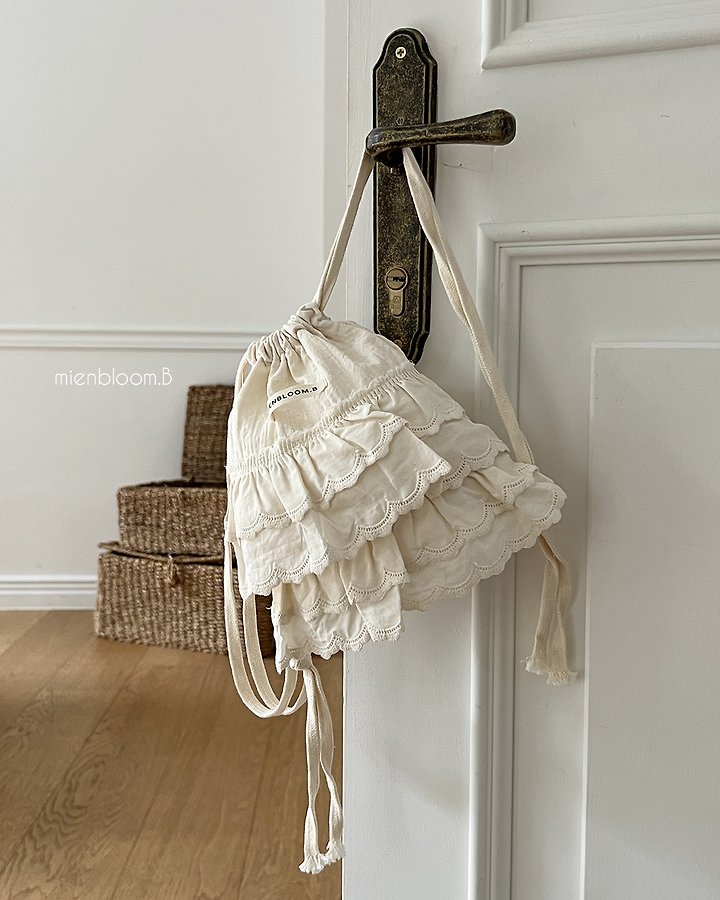 Mienbloom B - Korean Baby Fashion - #babyoutfit - Bebe Honey Lace Bag - 6