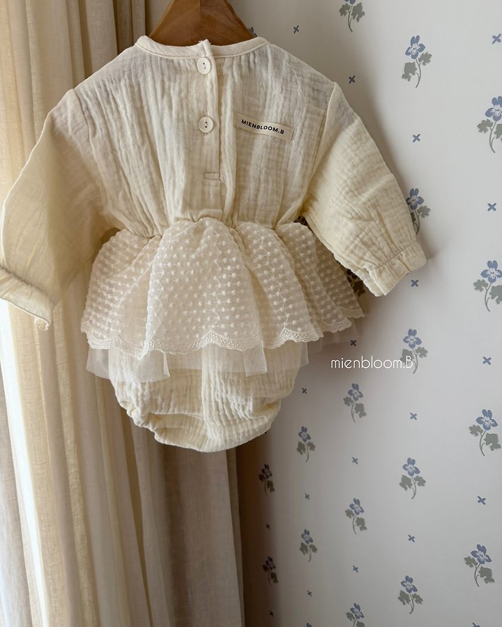 Mienbloom B - Korean Baby Fashion - #babyoutfit - Bebe Shalala Suit - 3