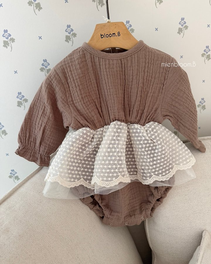 Mienbloom B - Korean Baby Fashion - #babyoutfit - Bebe Shalala Suit - 4